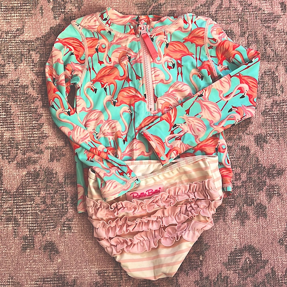 Ruffle Butts two piece